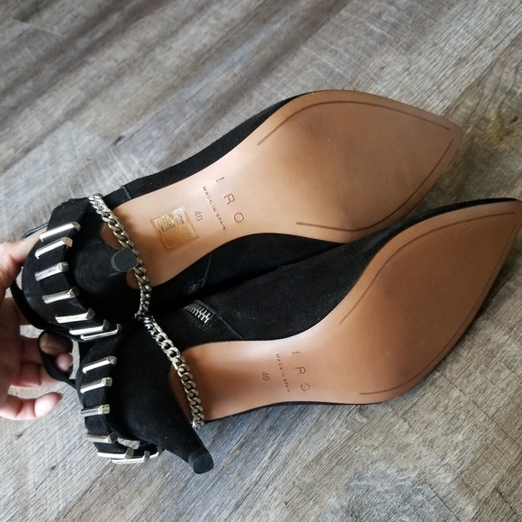 🍒NWOB🍒 IRO SUEDE MOTO BOOTIES - Picture 7 of 7